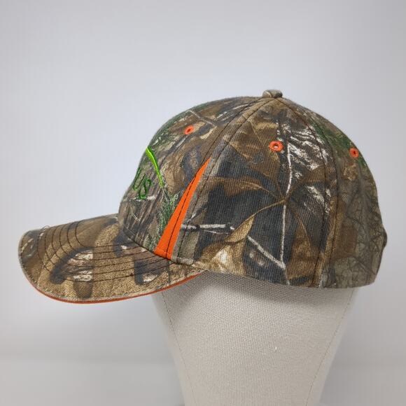 Corvus Strapback Baseball Cap Multicolor One Size Adjustable Camouflage Dri-Duck - Picture 3 of 9